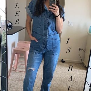 Denim Boilersuit (Size M)